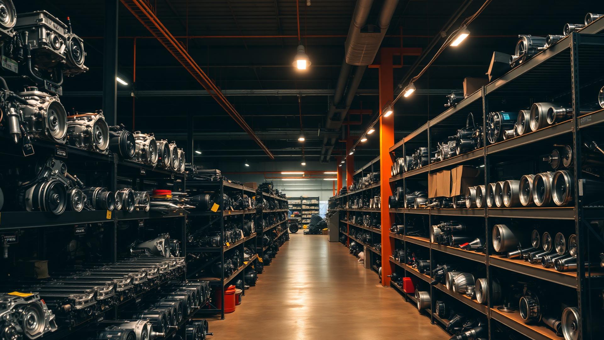 Automotive parts warehouse